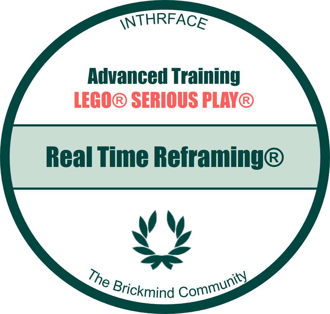 RTC Badge og certificeret Lego Serious Play partner.